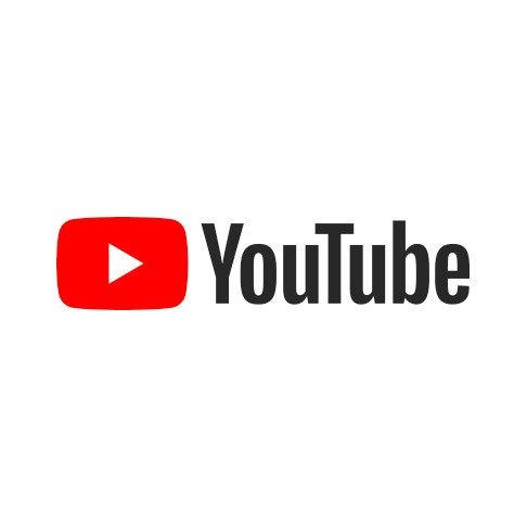 YouTube logo.