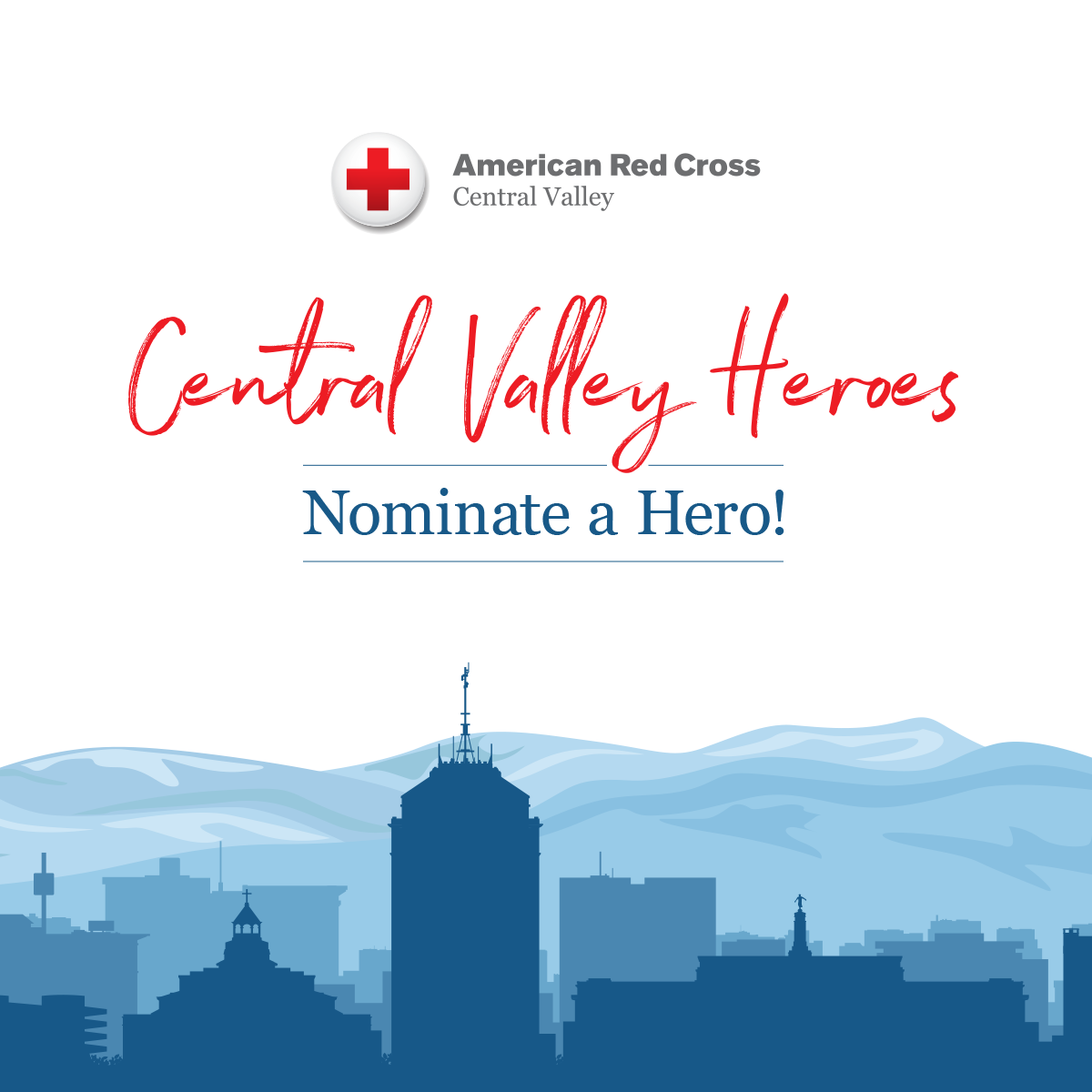 Central Valley CA Heroes Banner.
