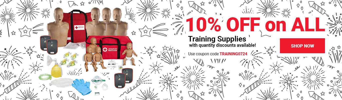 10% OFF on ALL Training Supplies, with quantity discounts available! Use coupon code TRAINING0724 at checkout! Shop Now >