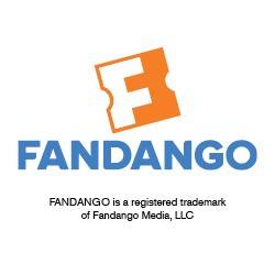 Fandango Logo. FANDANGO is a registered trademark of Fandango Media, LLC.